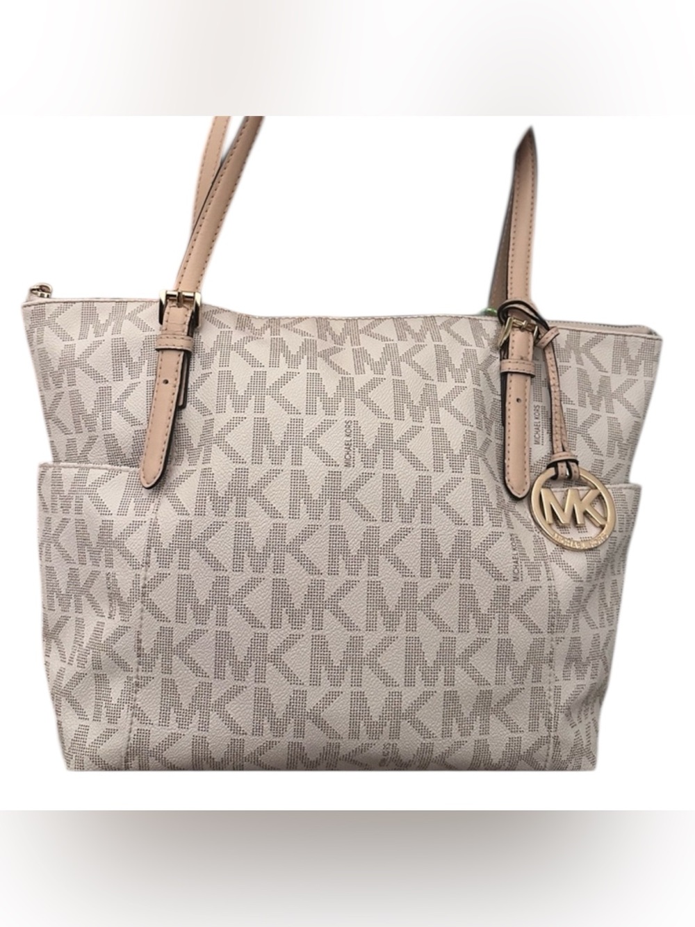 MICHAEL KORS Cream Tote Bag